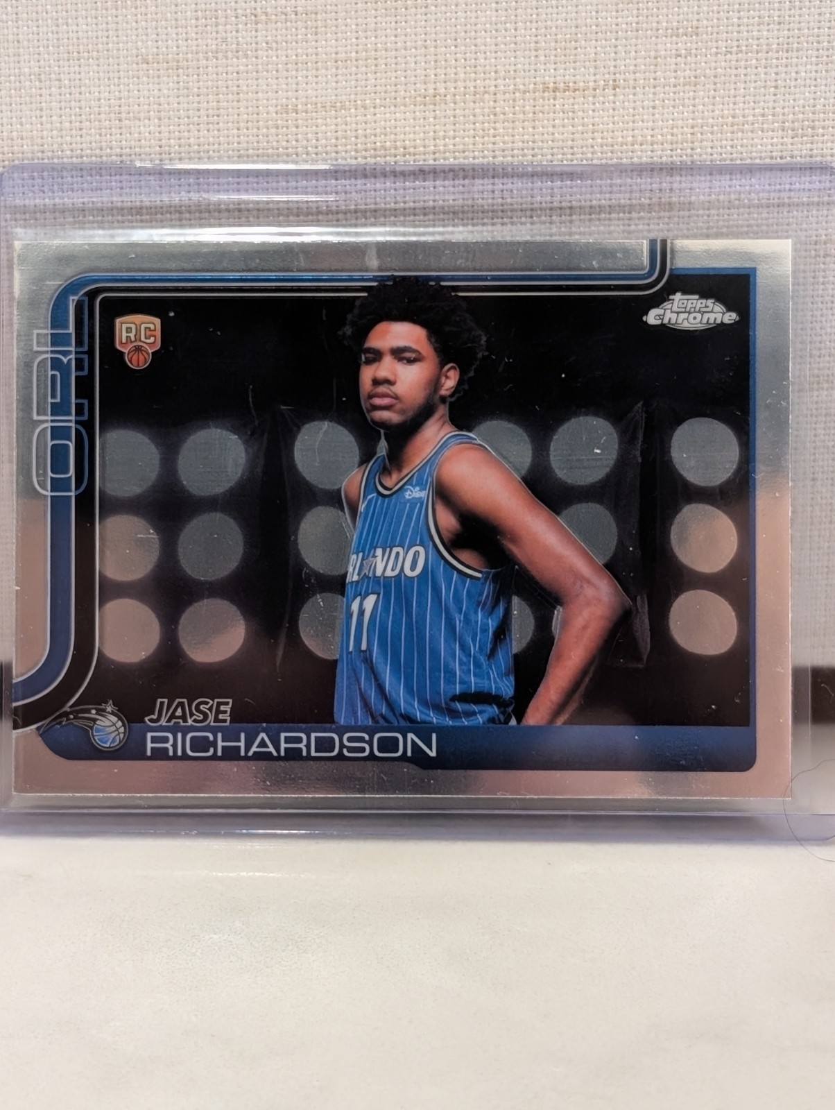 2025-26 Topps Chrome- Jase Richardson Rookie Card #275 Orlando Magic