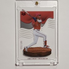 2023 Panini Chronicles Magnitude James Wood Red Rookie #27 31/100