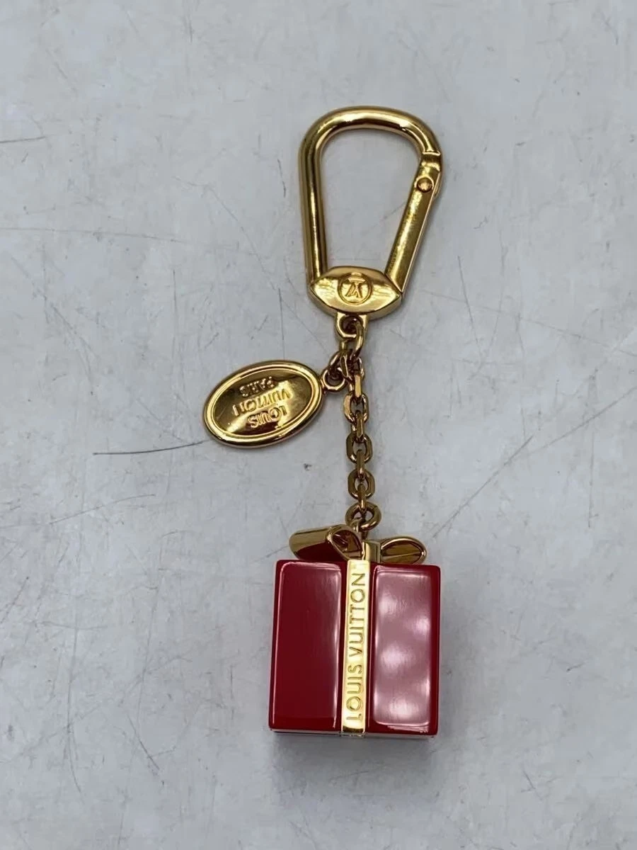 ビットンのキーホルダー Louis Vuitton Bijou Sack M66188 Bag Charm Key Chain Keyring Red