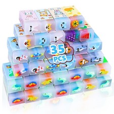 35 Pcs Pencil Erasers Bulk, Back to School Supplies for Kids, Office  School...