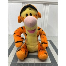 Vintage Disney Tigger Plush 8in 2001 Fisher-Price Winnie the Pooh Mattel