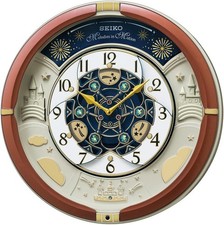 Seiko AM257B Wall Clock Radio Analog Triple Selection Melody From