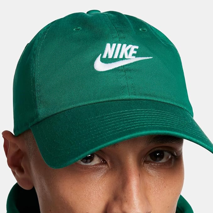 Nike Futura Unstructured Club Cap /Hat Green FB5368-365 S/M