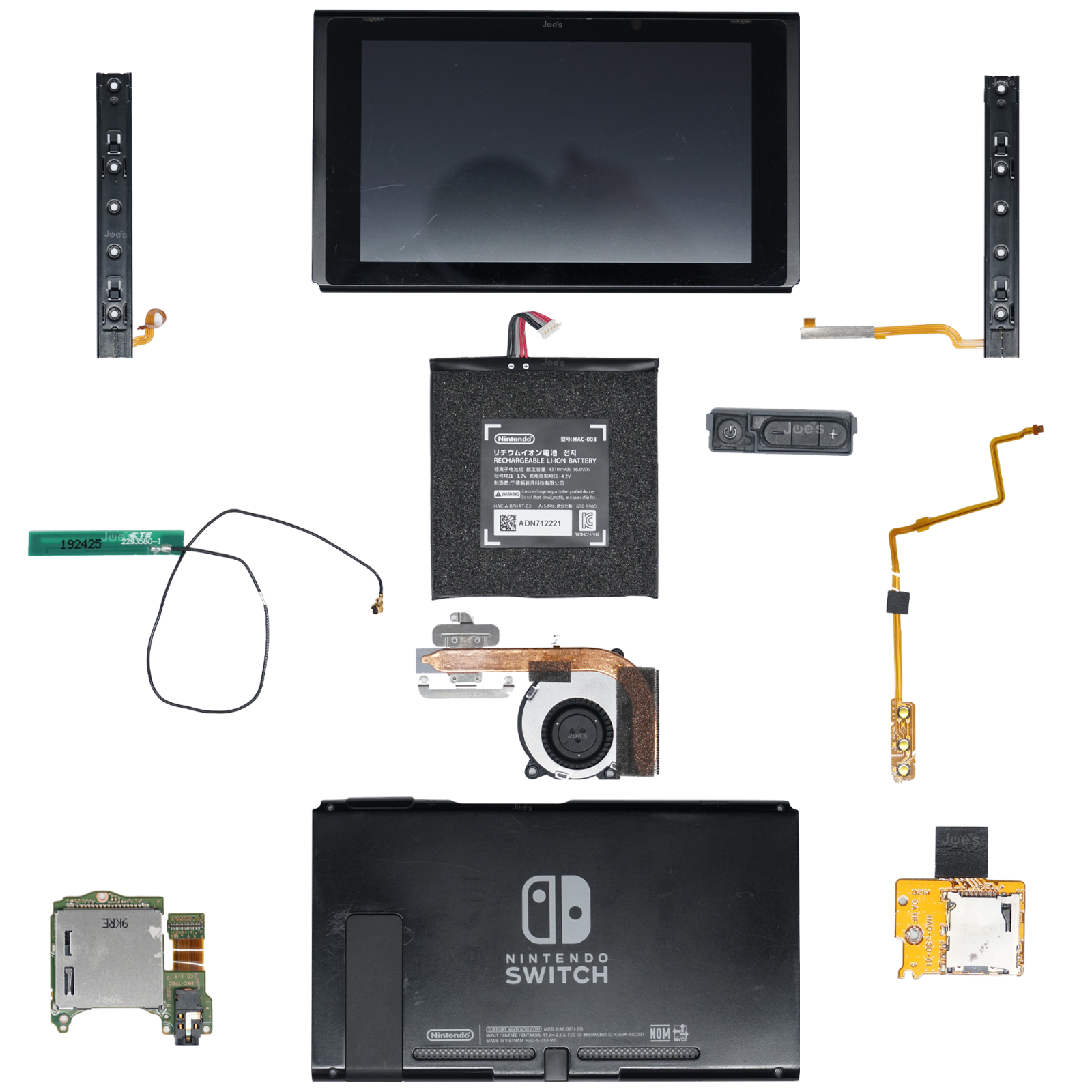 Nintendo Switch HAC-001 Repair Replacement Spare - PARTS 