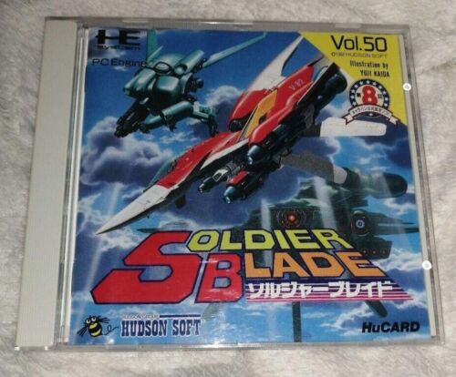 PC Engine Hu-Card Soldier Blade Rare Japanese Edition - Picture 1 of 1