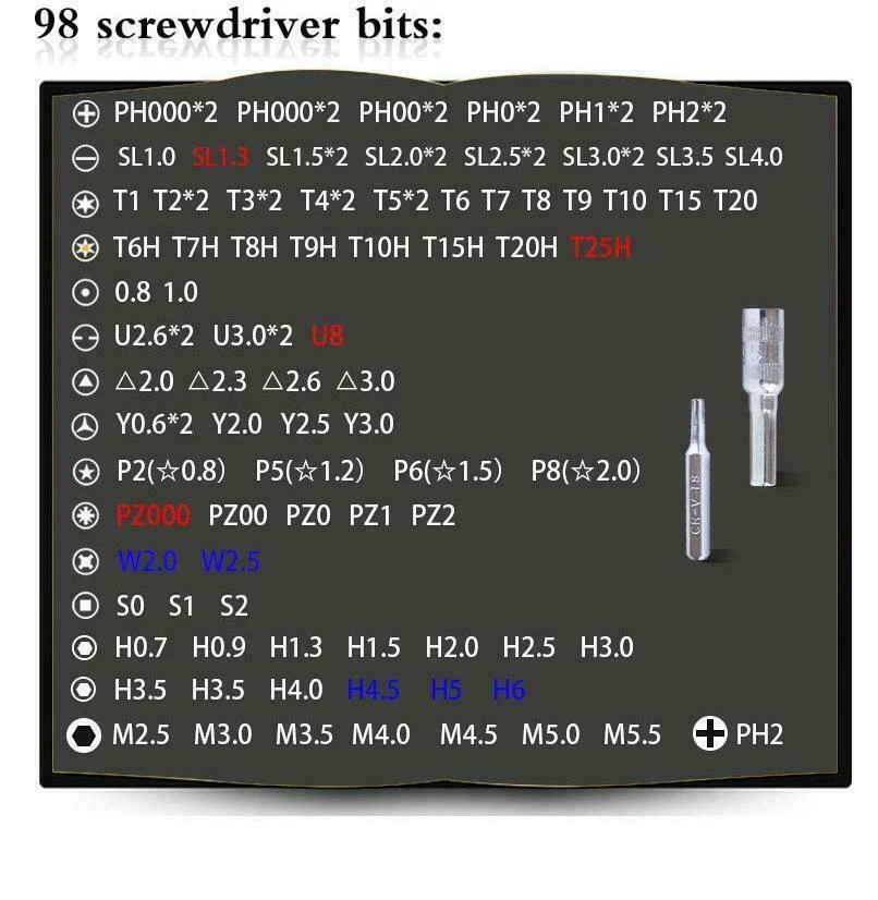 Torx Screwdriver set Security for oter case Screws baracuda hard drive laptop PC - Image 2 of 4