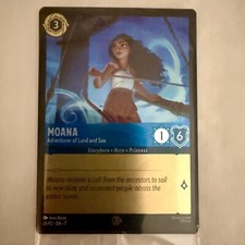 Disney Lorcana MOANA 2 PROMO SEALED -  IN HAND  - 26/P2 CINEMARK