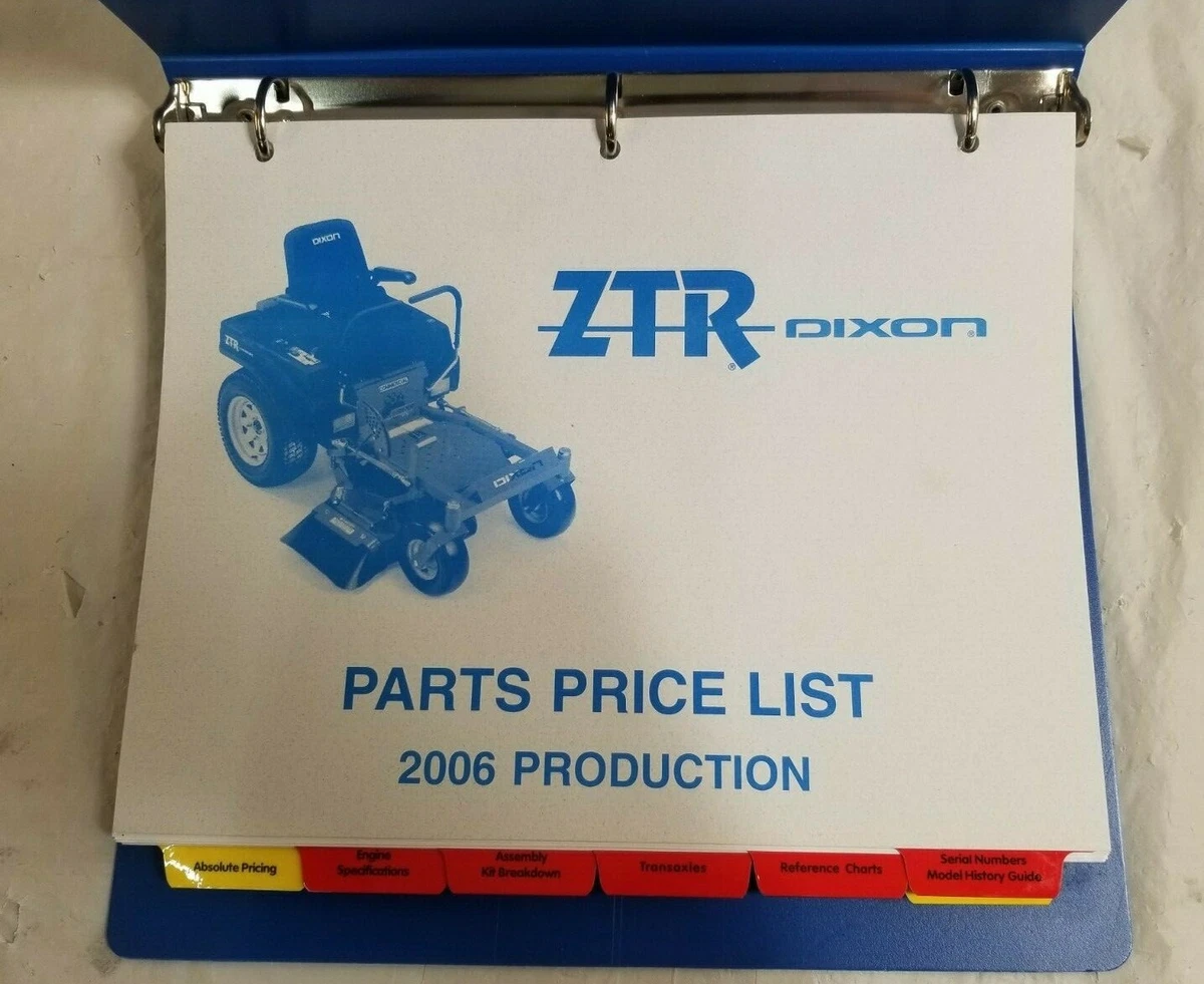 Dixon ztr parts online
