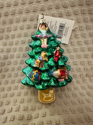 Christopher Radko FAO Christmas Tree Green Christmas Ornament Toy Store Ltd Ed