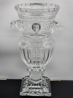 2009 CRYSTAL 1ST Place TROPHY BAYVILLE GOLF CLUB NEPTUNE Festival Golf Trophy