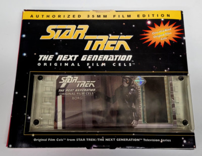 Star Trek The Next Generation Original 35MM Film Cell Borg No. #9018 Date 1996