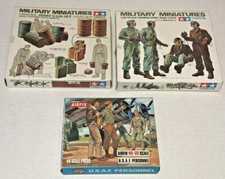 Lot 3 Military Miniatures Models Airfix Tamiya 1973 1974