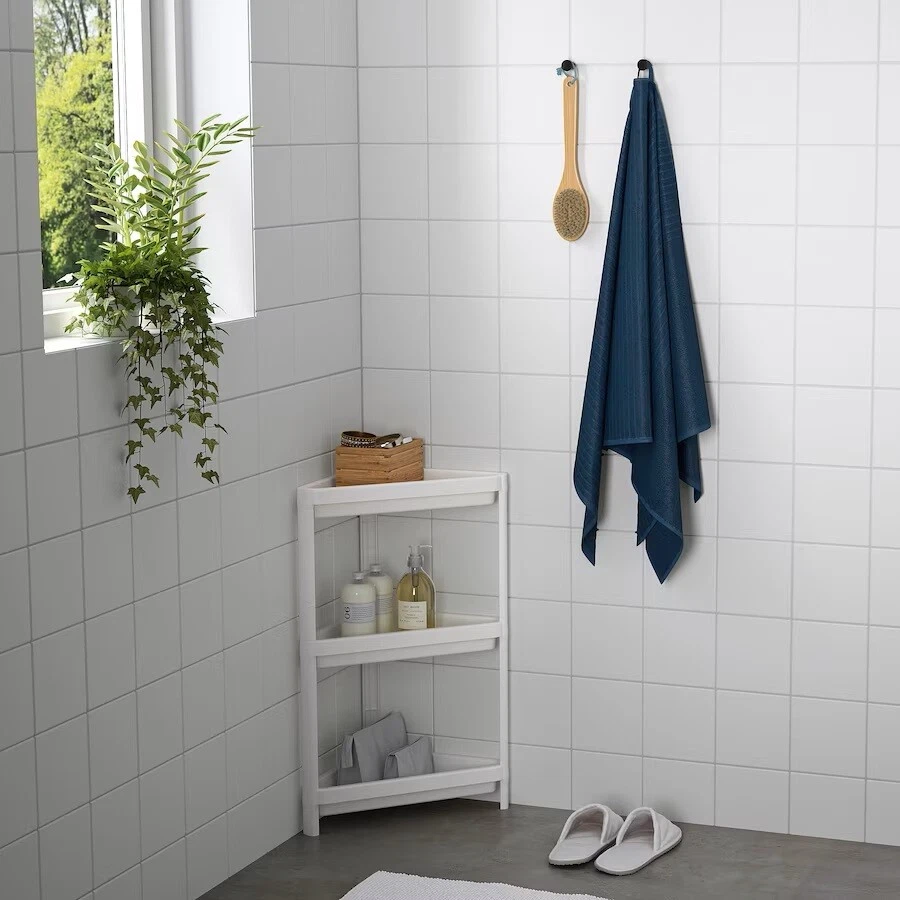 Ikea bathroom 2024 shelving unit
