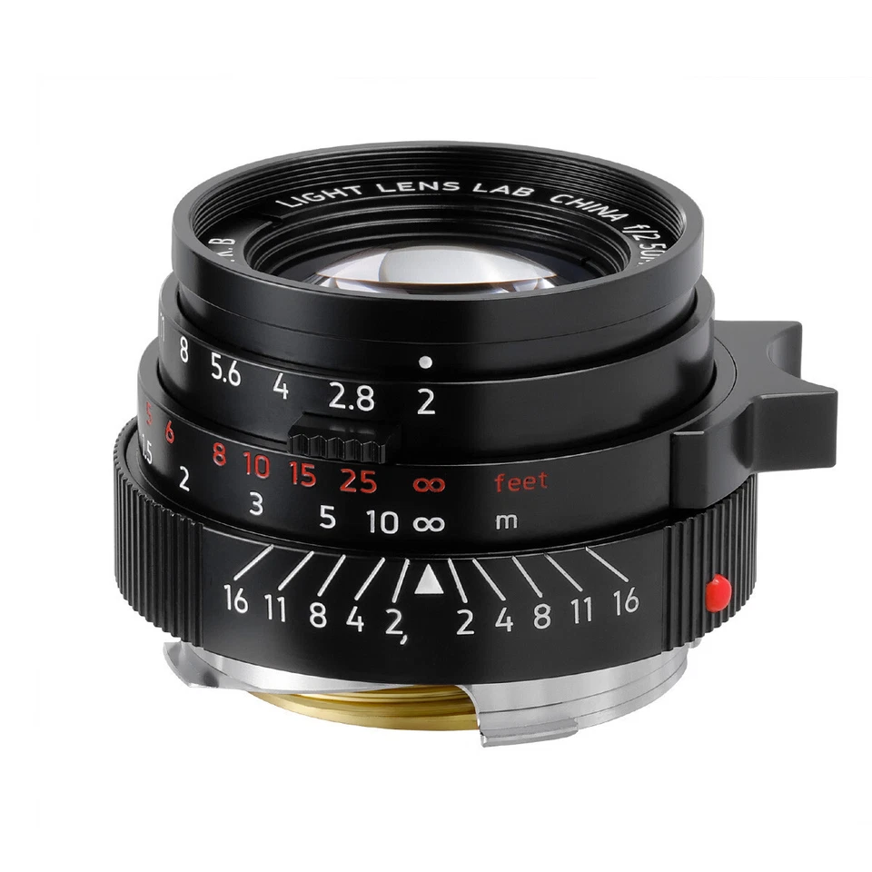 Light lens lab Lens 50mm F2 Brass Black for Leica Summicron M3 M6 M240 M10 M11 - Image 3 of 4