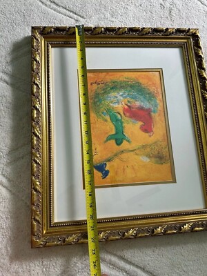 M. Chagall 金色フレーム M. Chagall 金色フレーム M. Chagall 金色フレーム