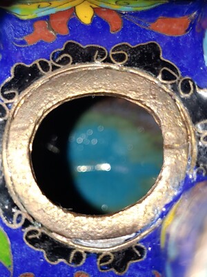 银胎鎏金景泰蓝珐琅彩瑞象Vintage Chinese Cloisonne Enamel Silver
