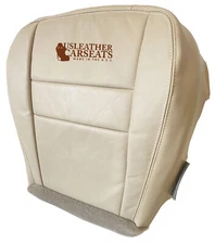 2008-2012 Ford Escape XLT, XLS Driver Bottom Vinyl Seat Cover Camel tan