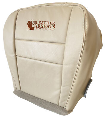 2008-2012 Ford Escape XLT, XLS Driver Bottom Vinyl Seat Cover Camel tan