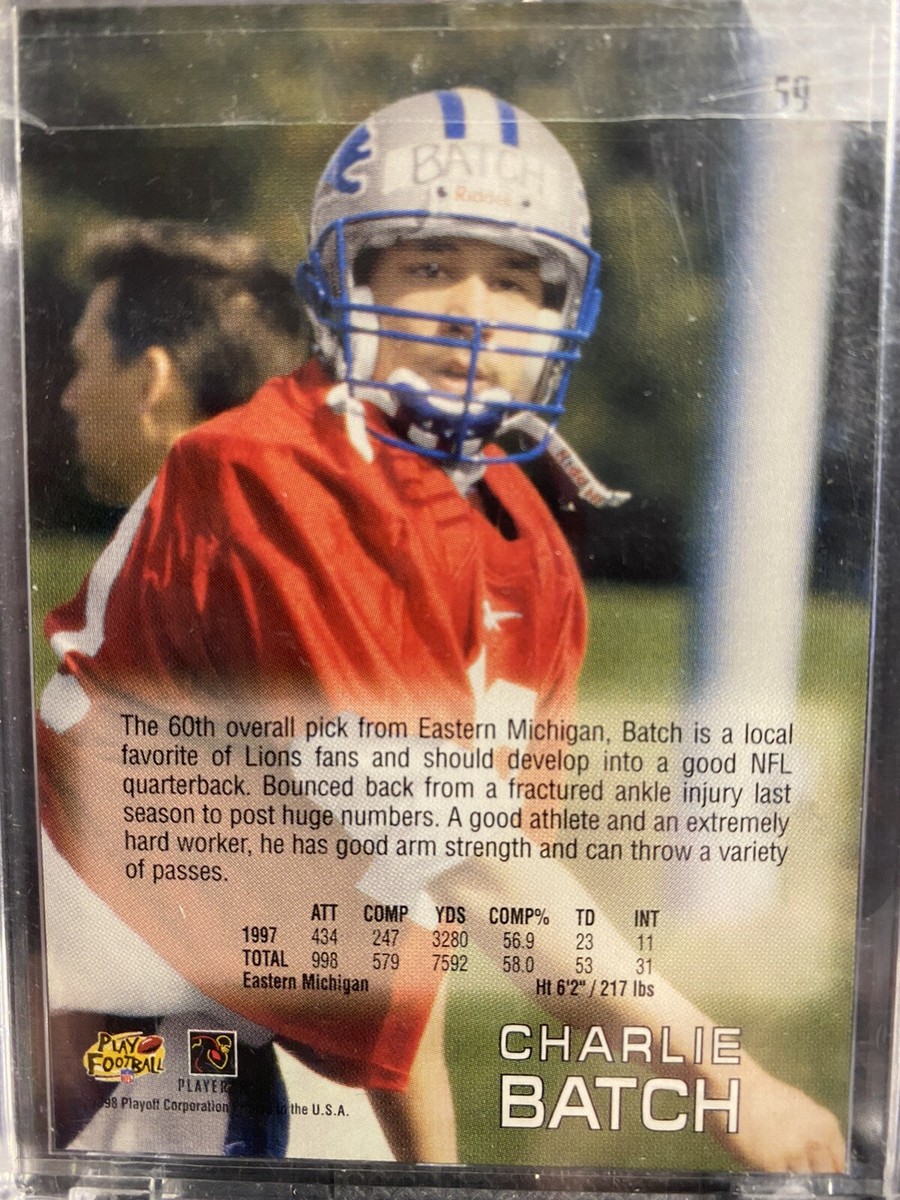 ちゃーりー 1998 Playoff Absolute Retail - #59 Charlie Batch (RC) | eBay