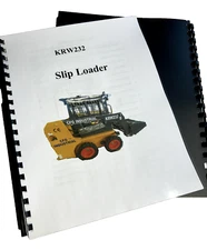 Mini Skid Steer Compact Slip Wheel Loader KRW232 Operation & Maintenance Manual