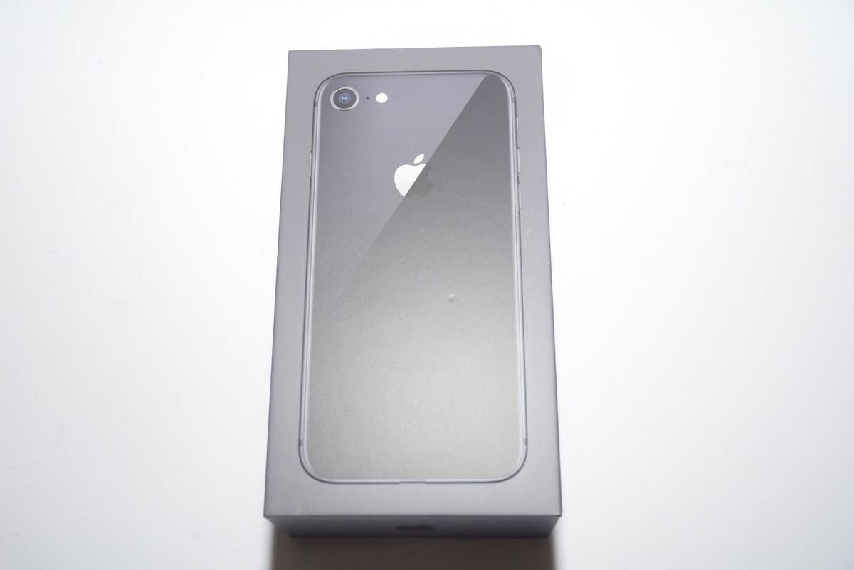 アイホン8 APPLE IPHONE 8 OEM EMPTY BOX W/ TRAY HEADPHONES *NO PHONE* SPACE