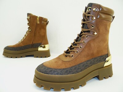 Desert Boots Braune Stiefeletten Leder Damen Michael Kors Rowan