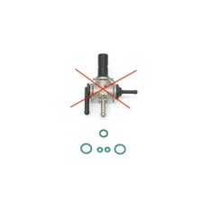 Gaskets for Steam Valve of Saeco Odea/Talea | 12001613 + 12001614 + 12001615