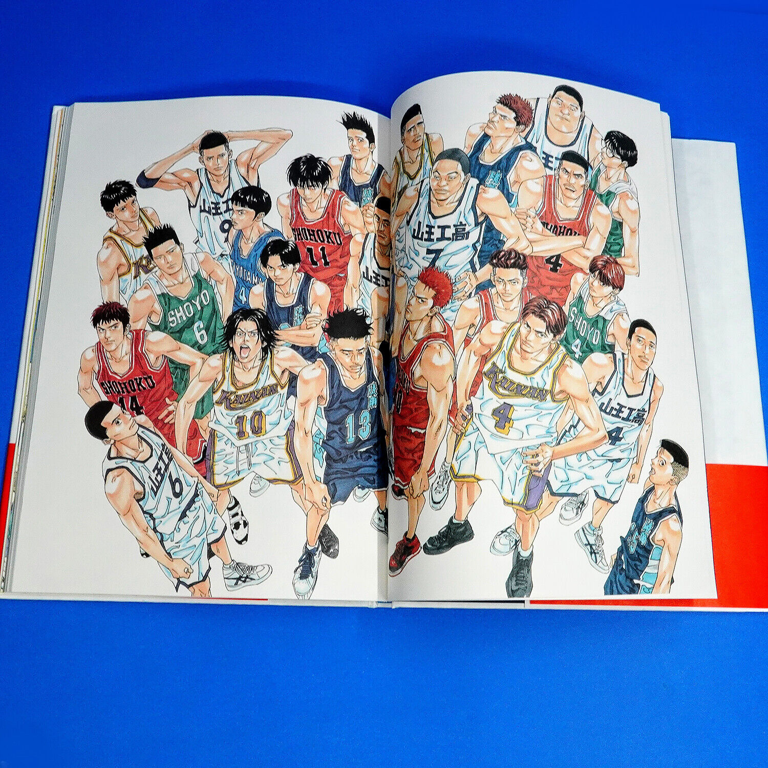 SLAM DUNK and Rokudenashi Blues clear file 2 set Takehiko Inoue Manga Anime  Rare