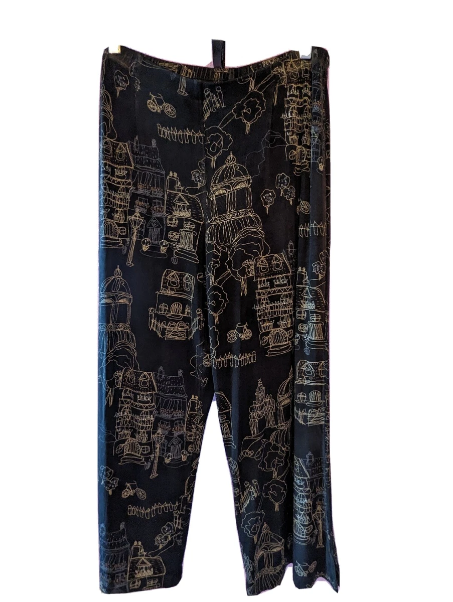 Pantalon en lin mélangé avec cordon de serrage - Noir - FEMME | H&M CA