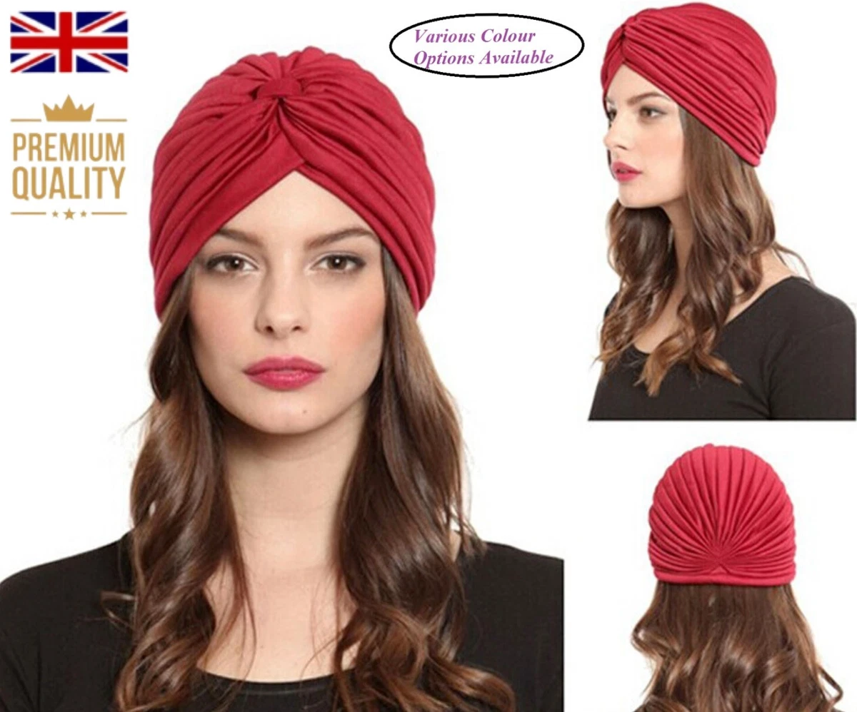 Turban / Couvre-chef Femme En Maille Lurex - Style Rétro - Neuf Avec étiquettes