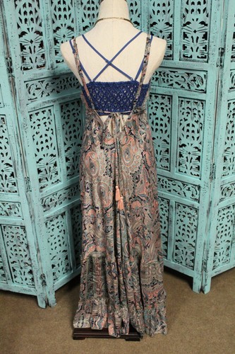 Bohemian Paisley Long Dress - Picture 4 of 4