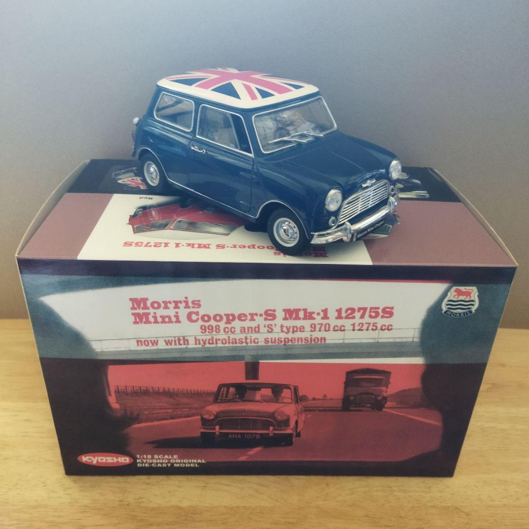Kyosho 1/18 Morris Mini Cooper S Mk-1 1275S Union Jack Roof
