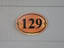 Custom House Sign Street Address Number Plaque Outdoor Wood Personalized Home