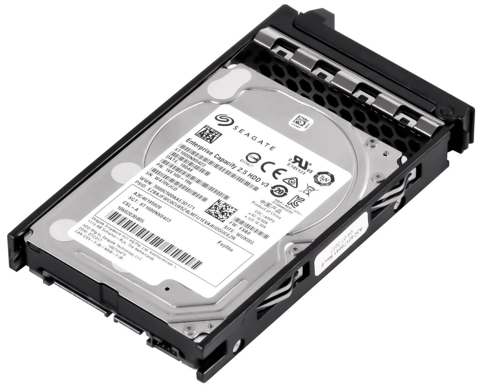 Hard Drive Fujitsu A3C40195928 ST1000NX0423 1TB 7200RPM 128MB SATA 2.5" Inch - Image 2 of 3