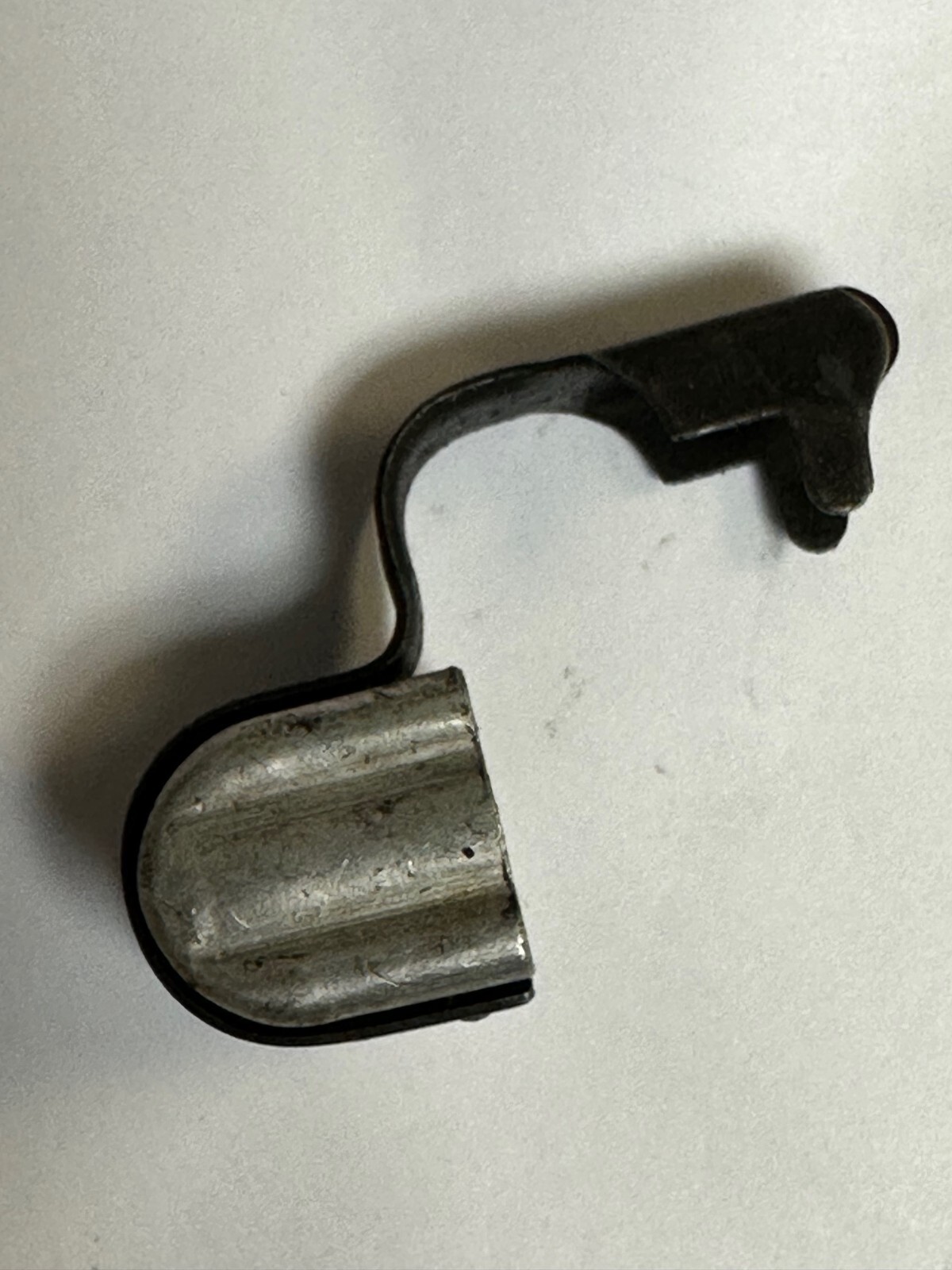 K31 SCHMIDT RUBIN RIFLE ALUMINUM MUZZLE COVER.