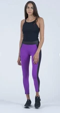 Michi Polaris Legging In Orchid/Black Women’s Size Small
