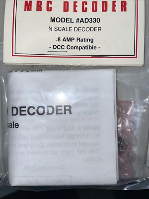 MRC N Scale Decoder AD330 Model Trains New  