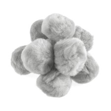 Trimits Pom Poms 5cm Grey - Pack of 25