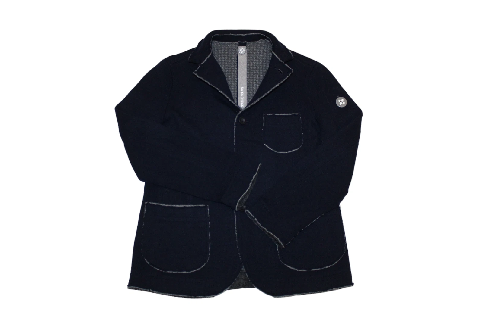 Swiss Chris fringed woven wool-blend insulated jacket