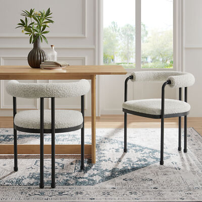 Turin Dining Accent Chair in Black Pearl