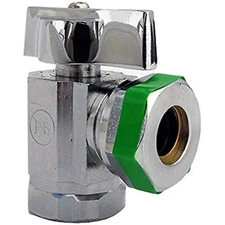 LASCO 06-9221 Angle Stop Quarter Turn Ball Valves, 1/2-Inch Iron Pipe Inlet X