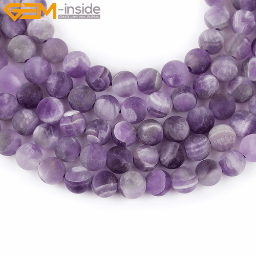 Natural Matte Aquamarine Mookaite Round Loose Spacer Jewellery Making Beads 15" - Picture 185 of 534