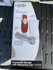 New in Box Cuizen Immersion Blender with Measuring Cup