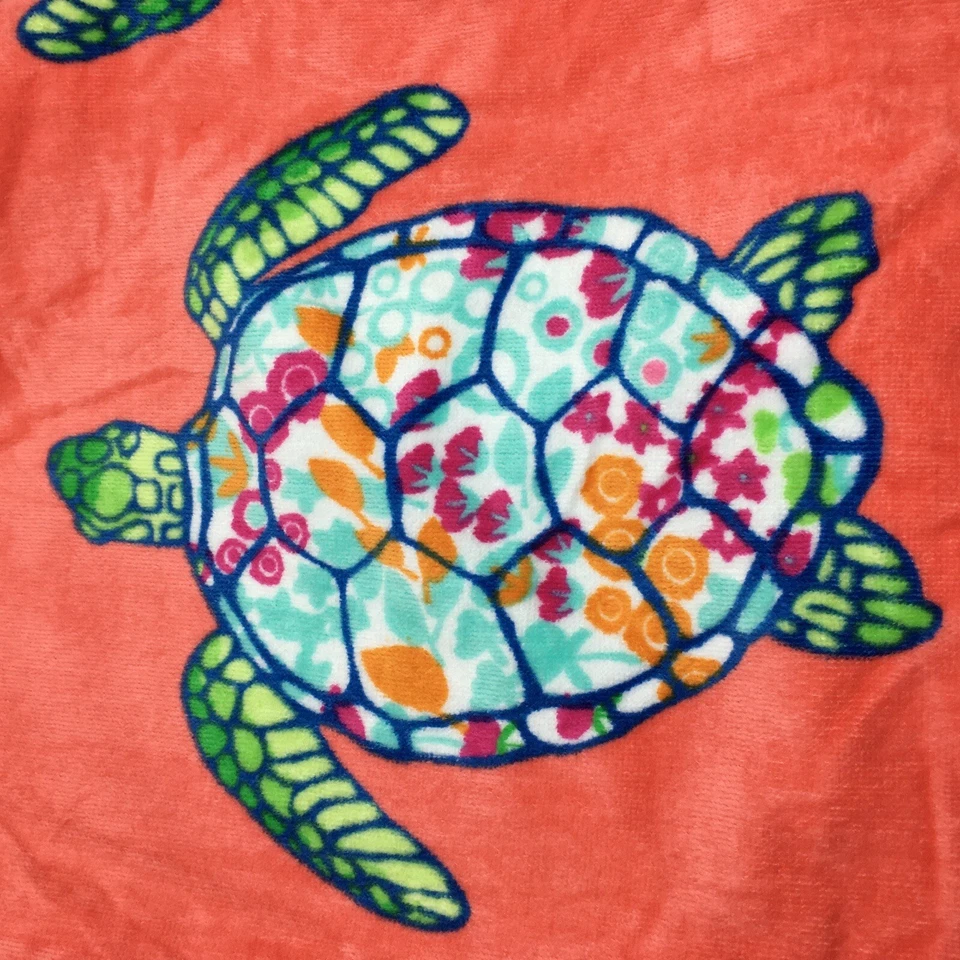 Toalla de playa Cynthia Rowley tortuga marina hawaiana tropical floral piscina spa honu Foto 4 de 4