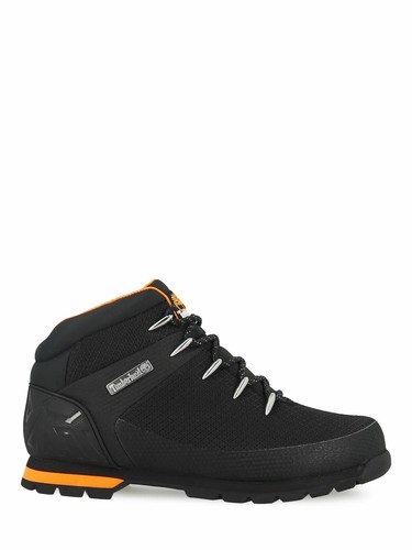 Timberland Men's Euro Sprint Fabric Black Leather Shoes TB0A2E1R-001 | eBay