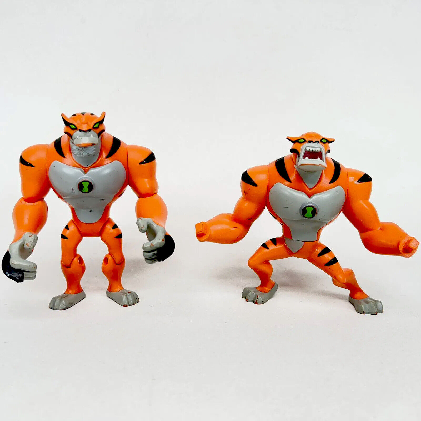 Ben 10 Ultimate Alien Force Rath Tiger Lot Of 2 Action Figures Cn Bandai  2010 | Ebay