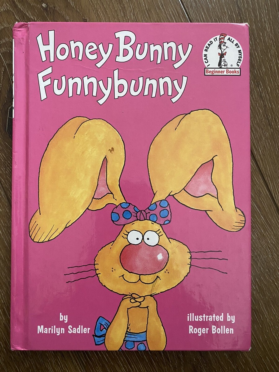 Vintage 1997 Beginner Books Seuss Honey Bunny Funnybunny Book