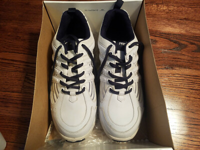 Progical Golf Shoes Mens White Black Softspike Barely Used Size 9 Japan Size 27