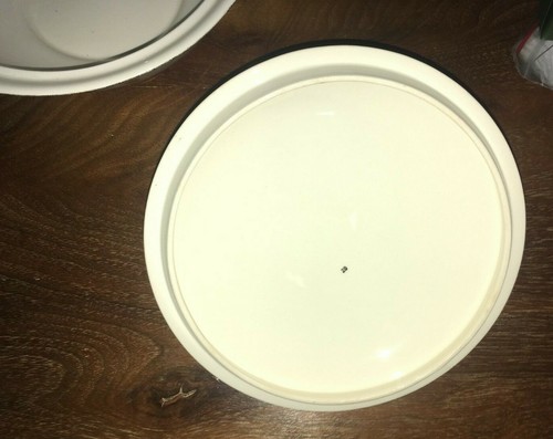 Vintage 1940s American Limoges Vegetable Serving Bowl & Lid 22K Gold Fortune - Foto 11 di 12