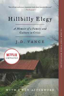 Hillbilly Elegy A Memoir of a Family and Culture in Crisis by J. D.   USA Stock